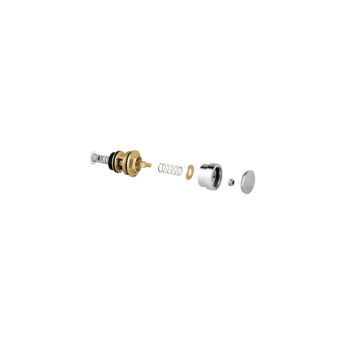 Grohe Wannenarmatur Umstellung 46523000 verchromt für Essence Wannenbatterie 33624