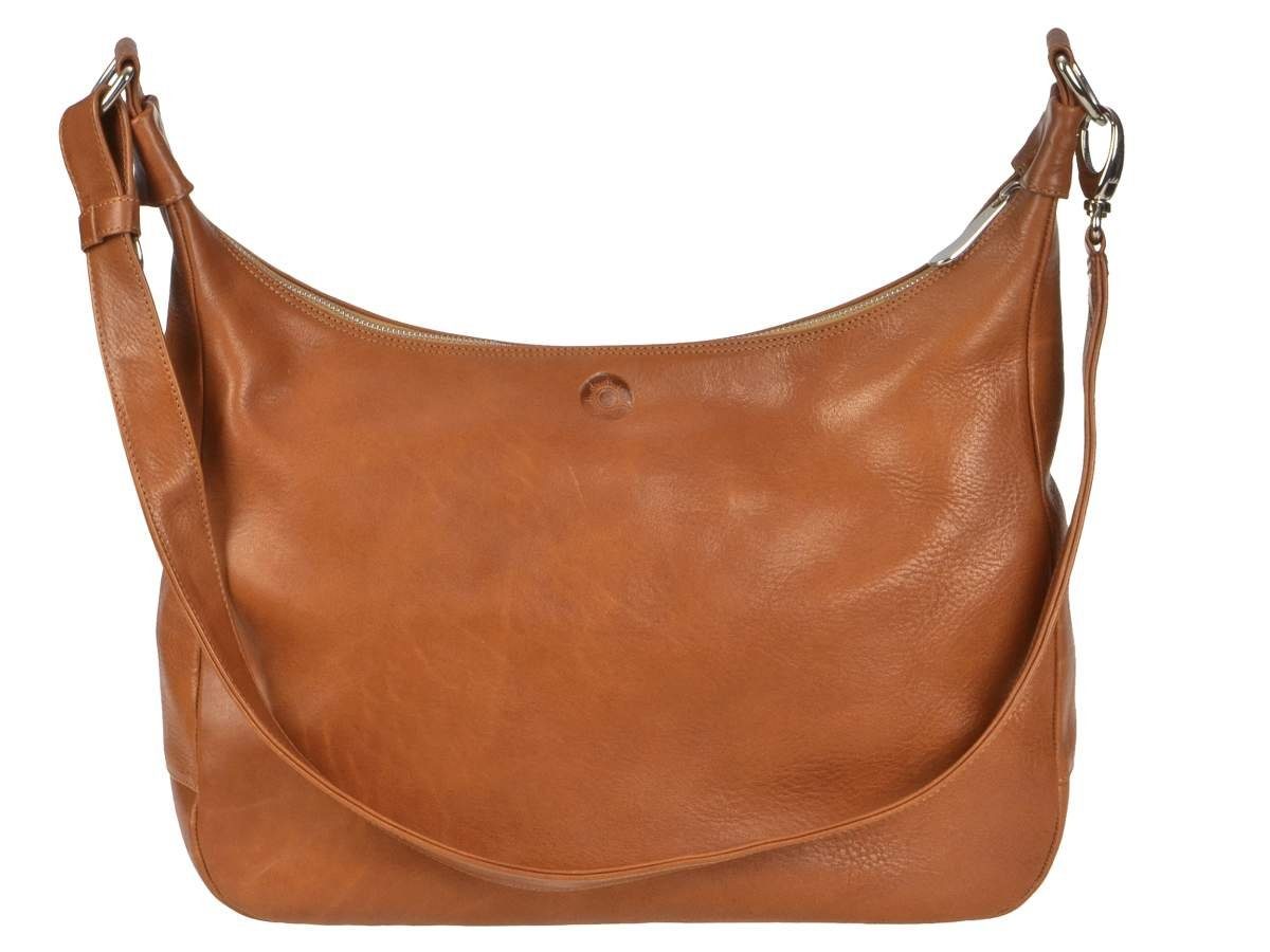 Sonnenleder Handtasche Valencia, Umhängetasche, Damentasche, Shopper, süddeutsches Rindleder