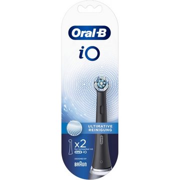 Oral-B Aufsteckbürste iO Ultimative Reinigung (2er) - Aufsteckbürsten - schwarz