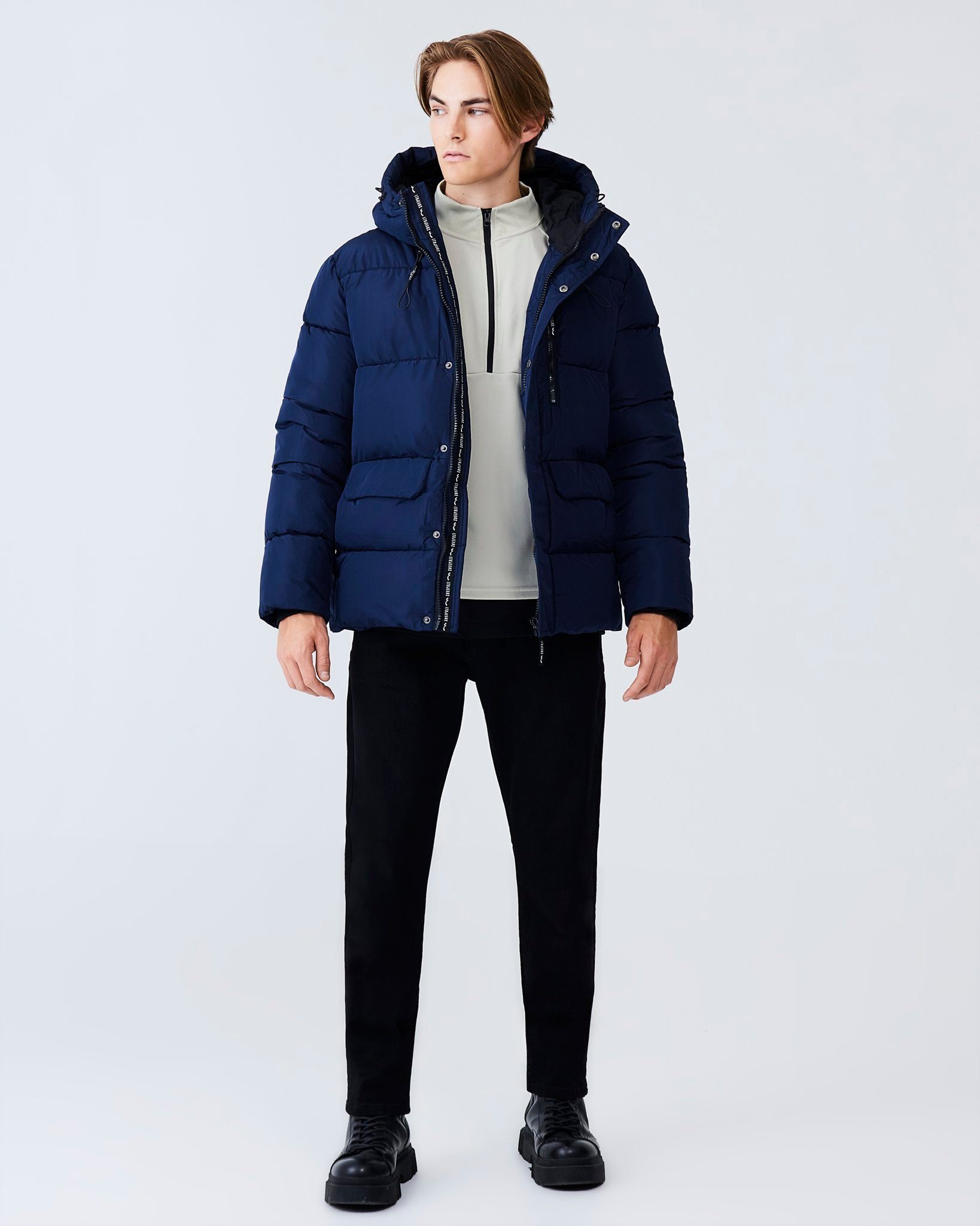 LTB LTB Jackets Navy Langjacke Cedete