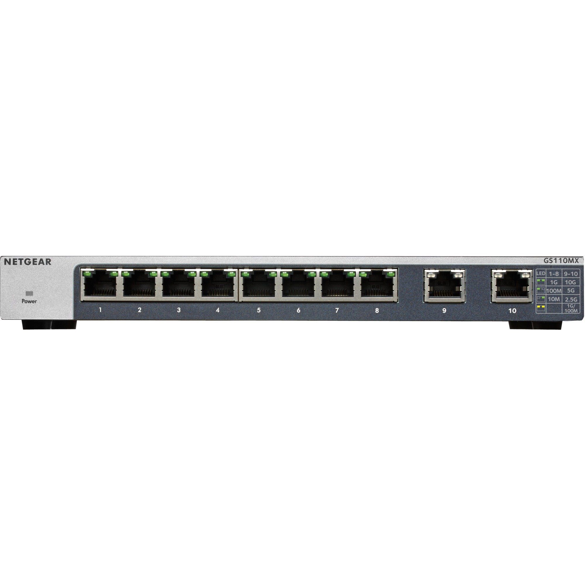 Switch Netgear Netzwerk-Switch GS110MX, NETGEAR