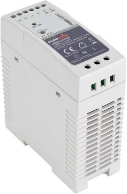 Poppstar Ultra-Slim Netzteil für Hutschiene 12V DC 7,5 A 90W Hutschienen-Netzteil (DIN Rail Netzteil (90 W, mit PFC) Trafo für Hutschienen 55x100x92mm)