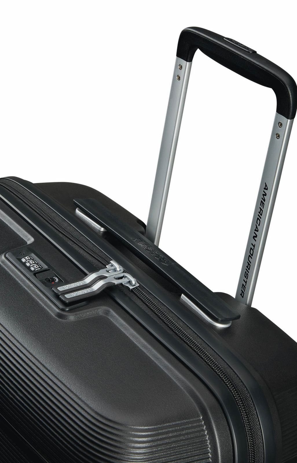 Tourister® Hartschalen-Trolley Vivid American Black Rollen Linex, 4