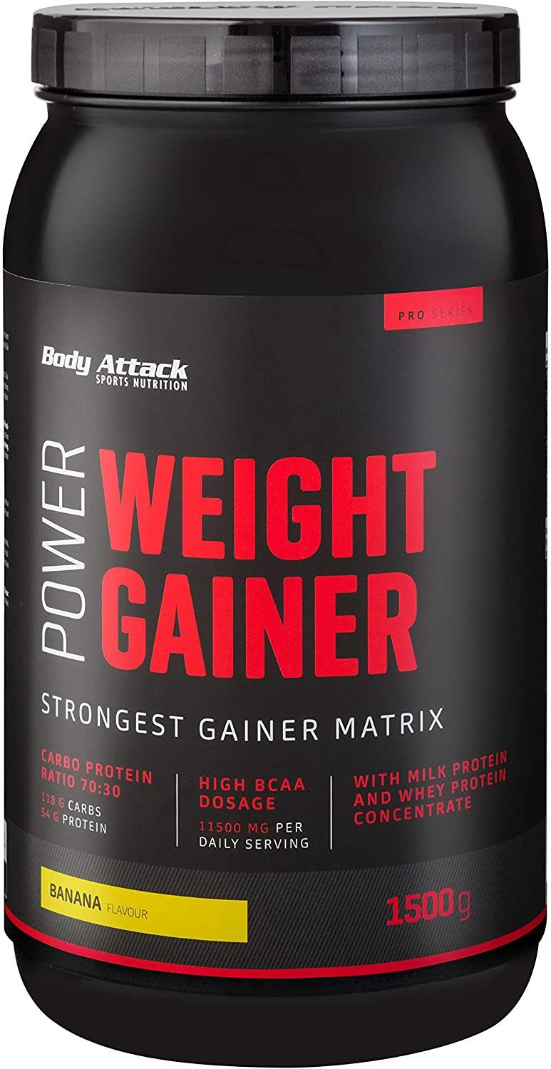 Body Attack Body Attack Power Weight Gainer 1500g Pulver