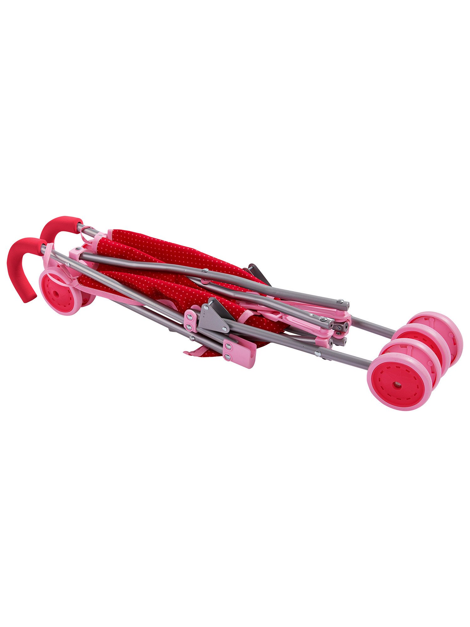 Haba Puppenwagen Puppenbuggy, Doppelräder Klappbuggy faltbar waschbarer Bez günstig online kaufen