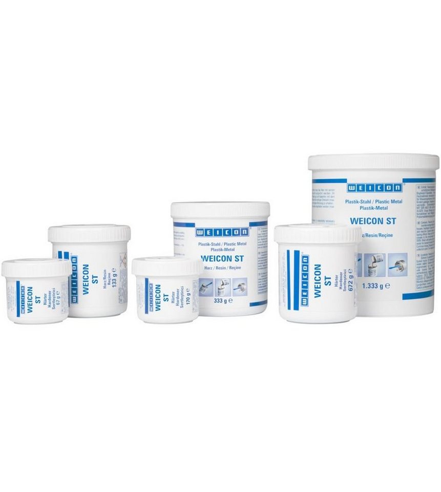 Thumbnail - WEICON Epoxidharz WEICON ST, Epoxidharz-System für Reparatur und Formgebung, hellgrau