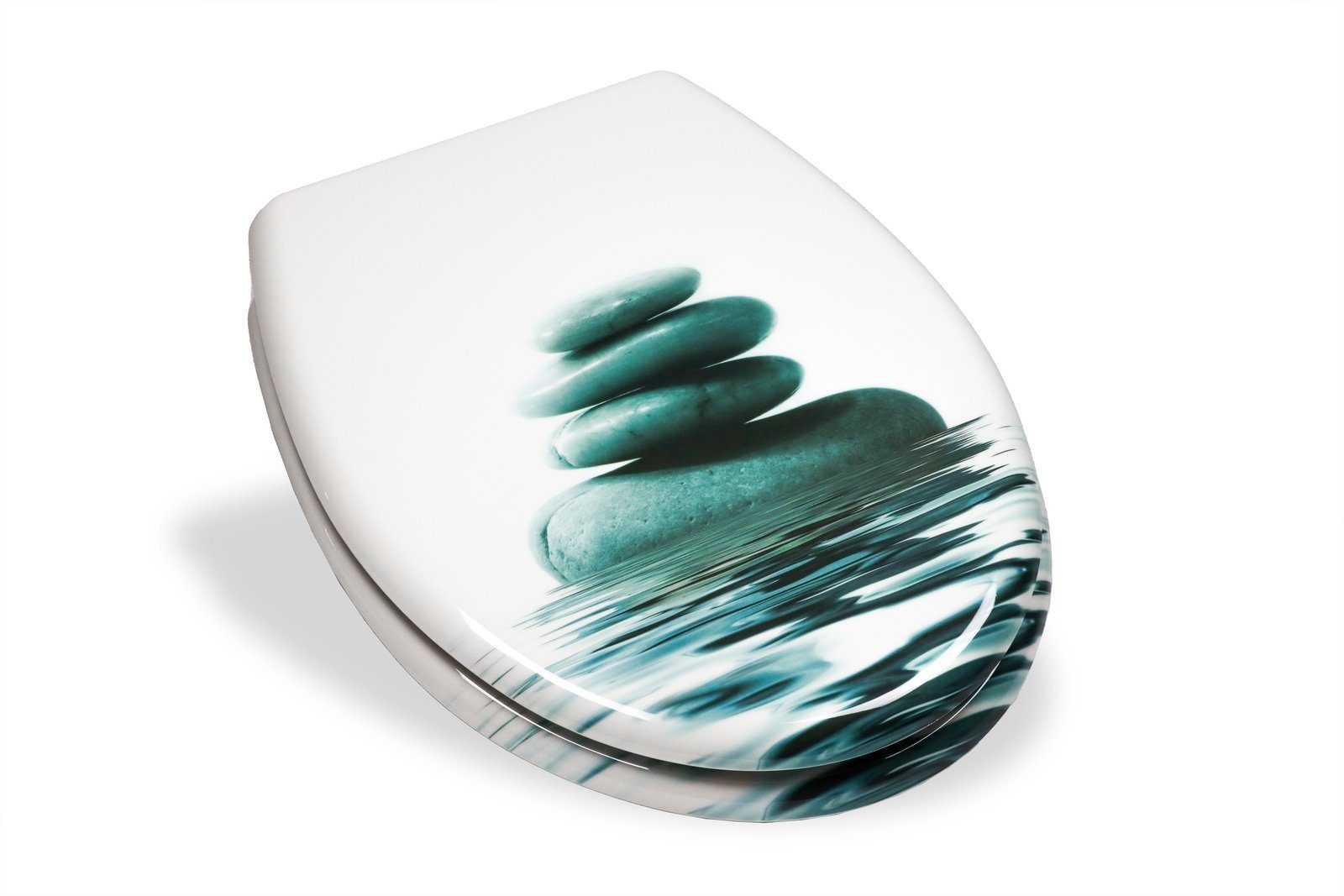 Stabilo Sanitär WC-Sitz WC-Sitz "Calm lake" günstig online kaufen