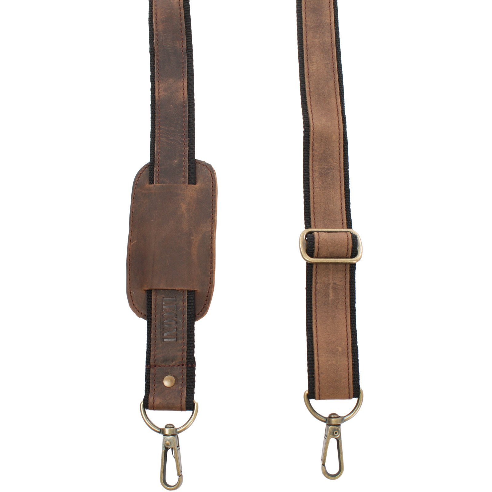 LECONI Schulterriemen Trageriemen Tragegurt Schultergurt für Taschen Leder 150cm LEC-R2