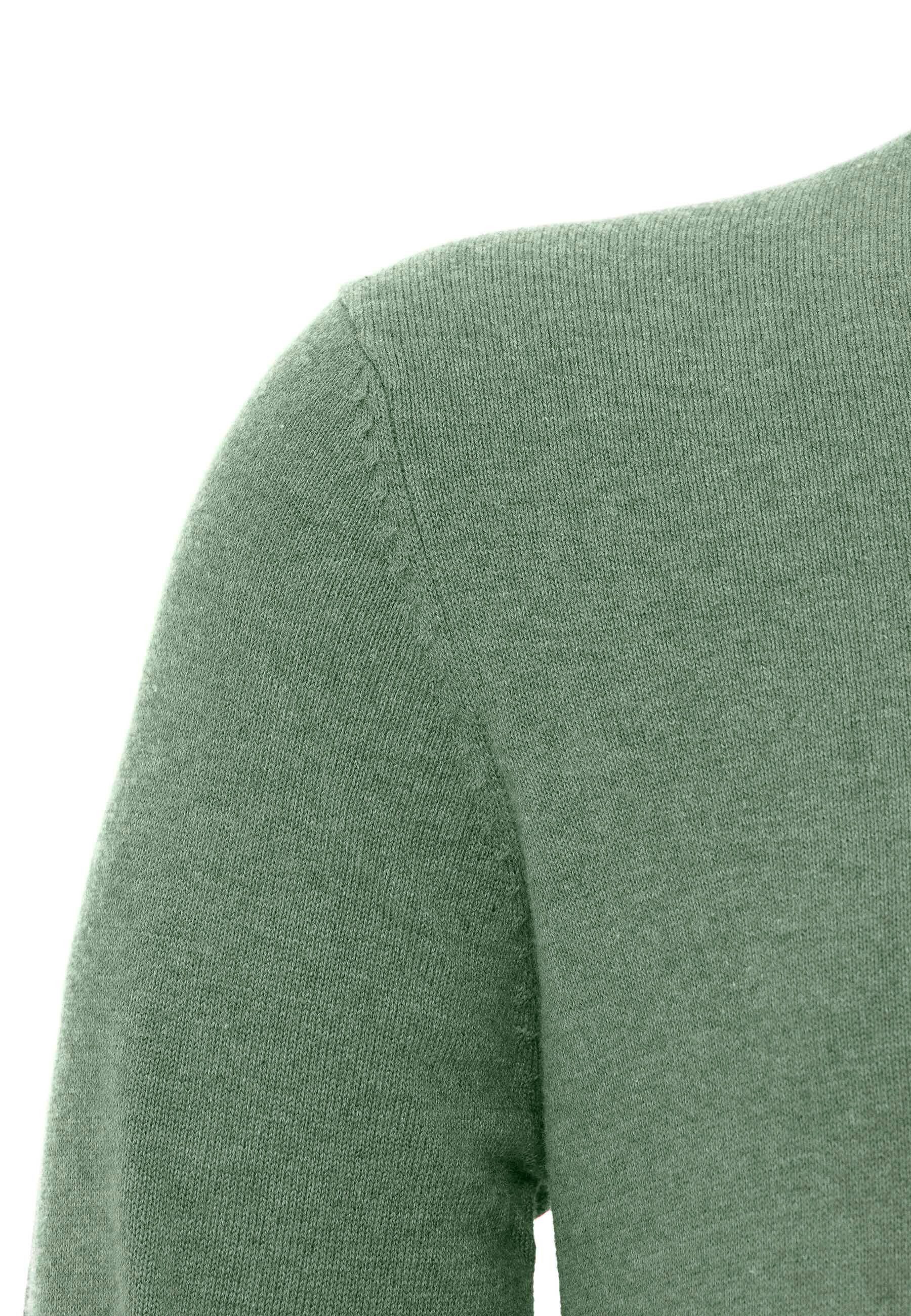 Jacey Quinn  Sweatshirt Porto Regular Fit V-Neck Pullover günstig online kaufen