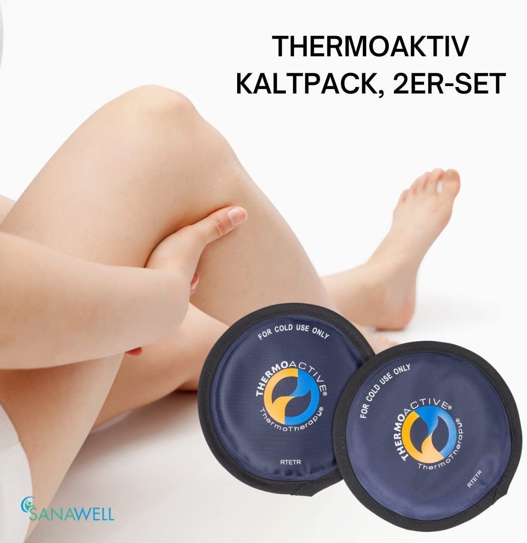 Medosan Kühlpad Thermoaktiv Kühlpack, Kaltpack, 2er-Set