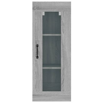 furnicato Sideboard Hängeschrank Grau Sonoma 34,5x34x90 cm