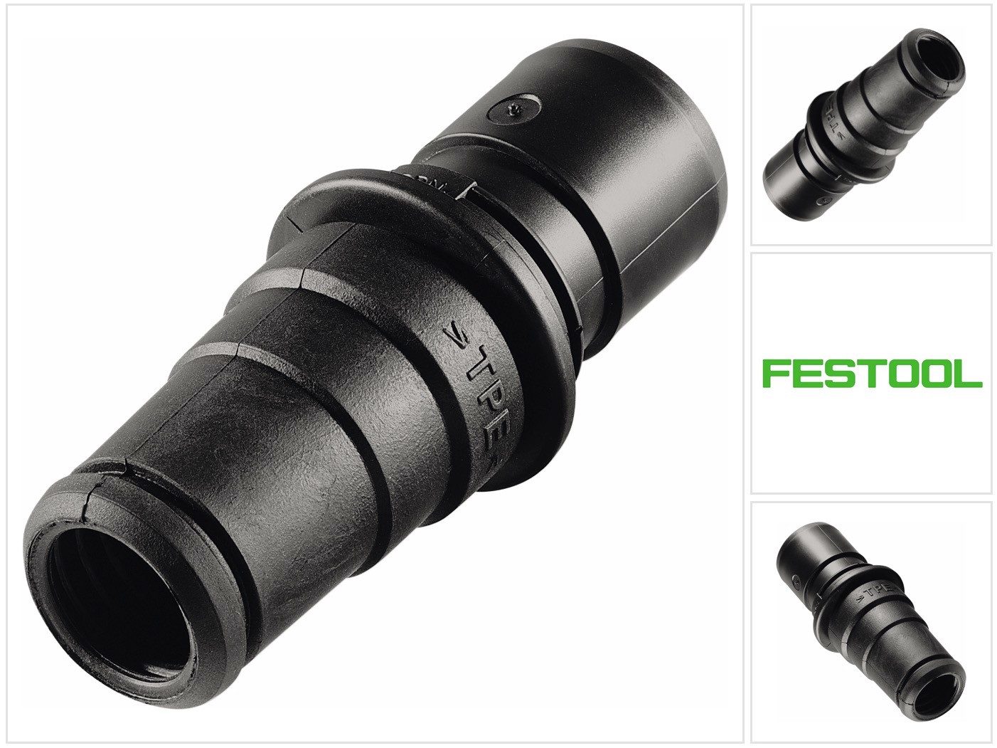 FESTOOL Staubabsauger DC-D 36/27 AS Schlauchmuffe Reduziermuffe von 36 auf 27 mm für alle V