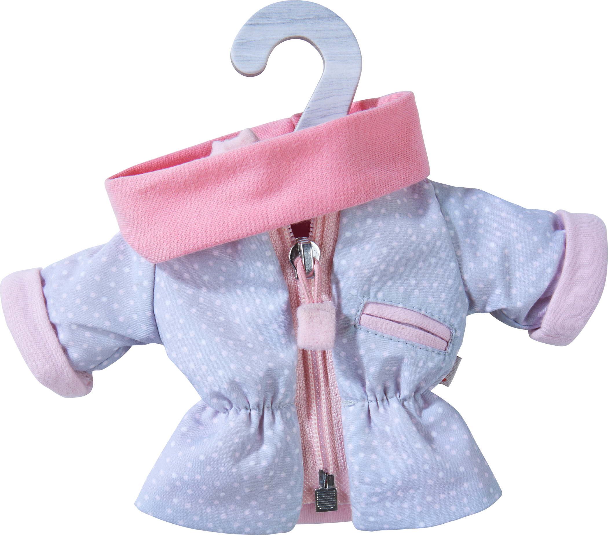 Haba Puppenkleidung Zubehör für Stoffpuppe Kleiderset Pünktchen Parka 13065 günstig online kaufen