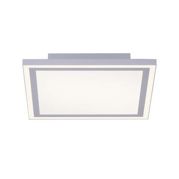 SellTec LED Deckenleuchte LED Panel EDGE, CCT-Farbtemperaturregelung, Dimmfunktion, Memoryfunktion, 1xLED-Board/17W, Warmweiß bis Kaltweiß, Farbwechsel, dimmbar per Fernbedienung