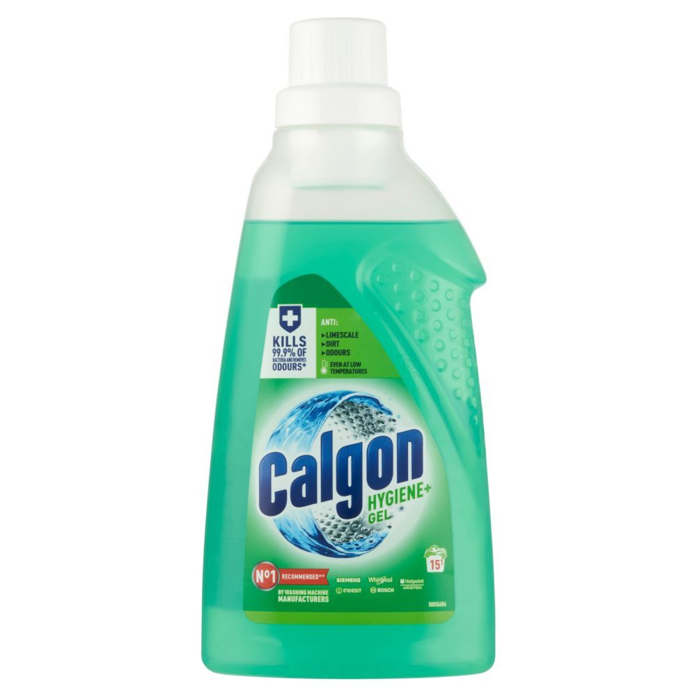 Calgon Hygiene+ Gel Wasserenthärter (1-St. 750 ml Antibakteriell für die Waschmaschine)