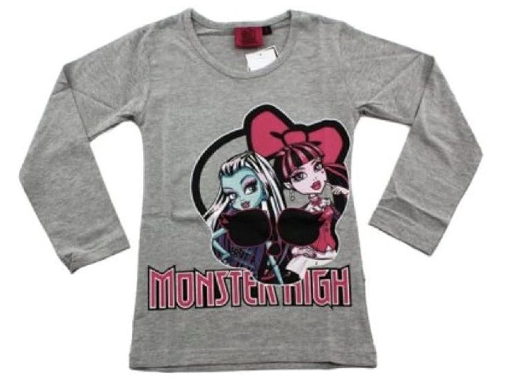 Monster High Langarmshirt Totenkopf