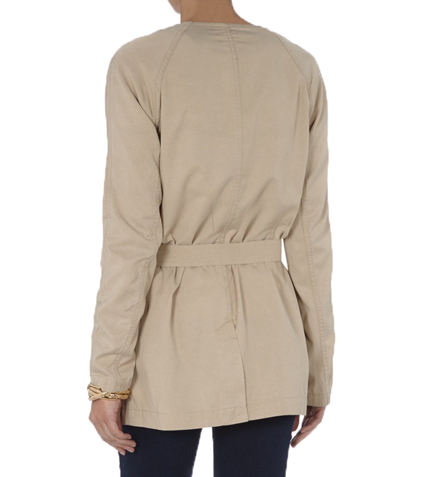 Only Kurzmantel »ONLY Kurz-Mantel schicke Damen Outdoor-Jacke mit  Taillenband Frühlings-Mantel Beige« online kaufen | OTTO
