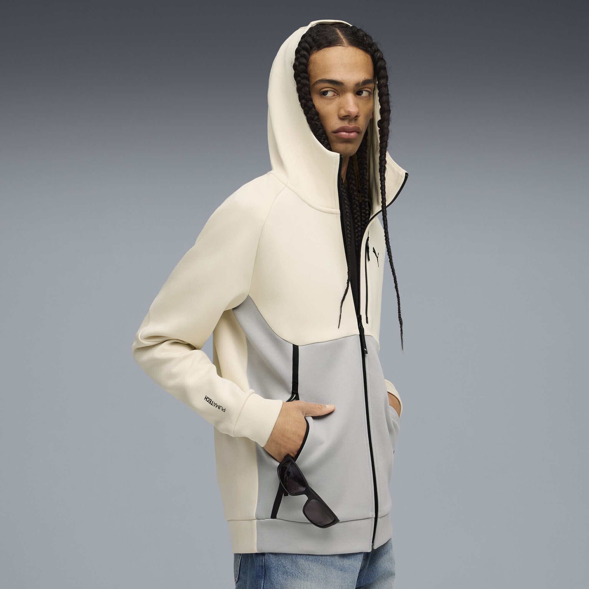 PUMA Sweatjacke PUMATECH Hoodie mit durchgehendem günstig online kaufen