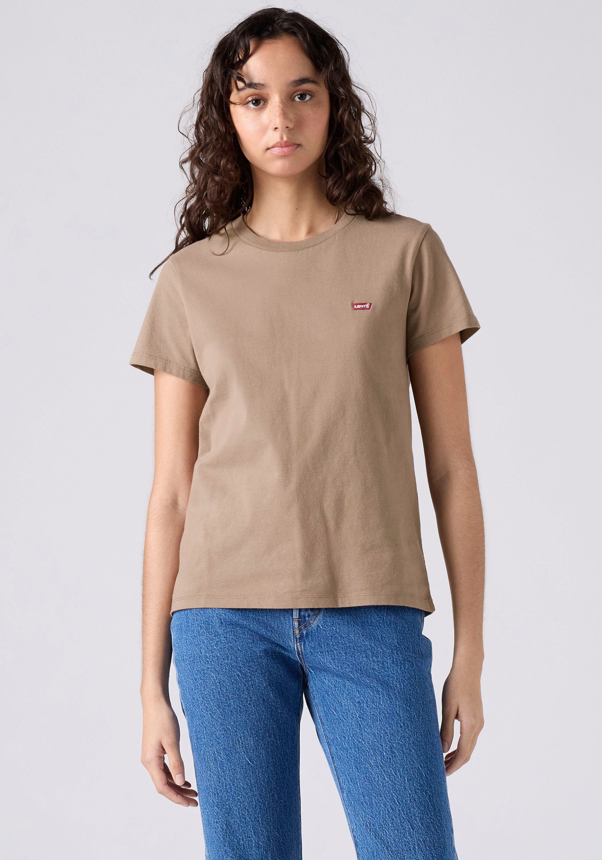 Levi's® T-Shirt TEE Minilogo mit kleiner Logostickerei