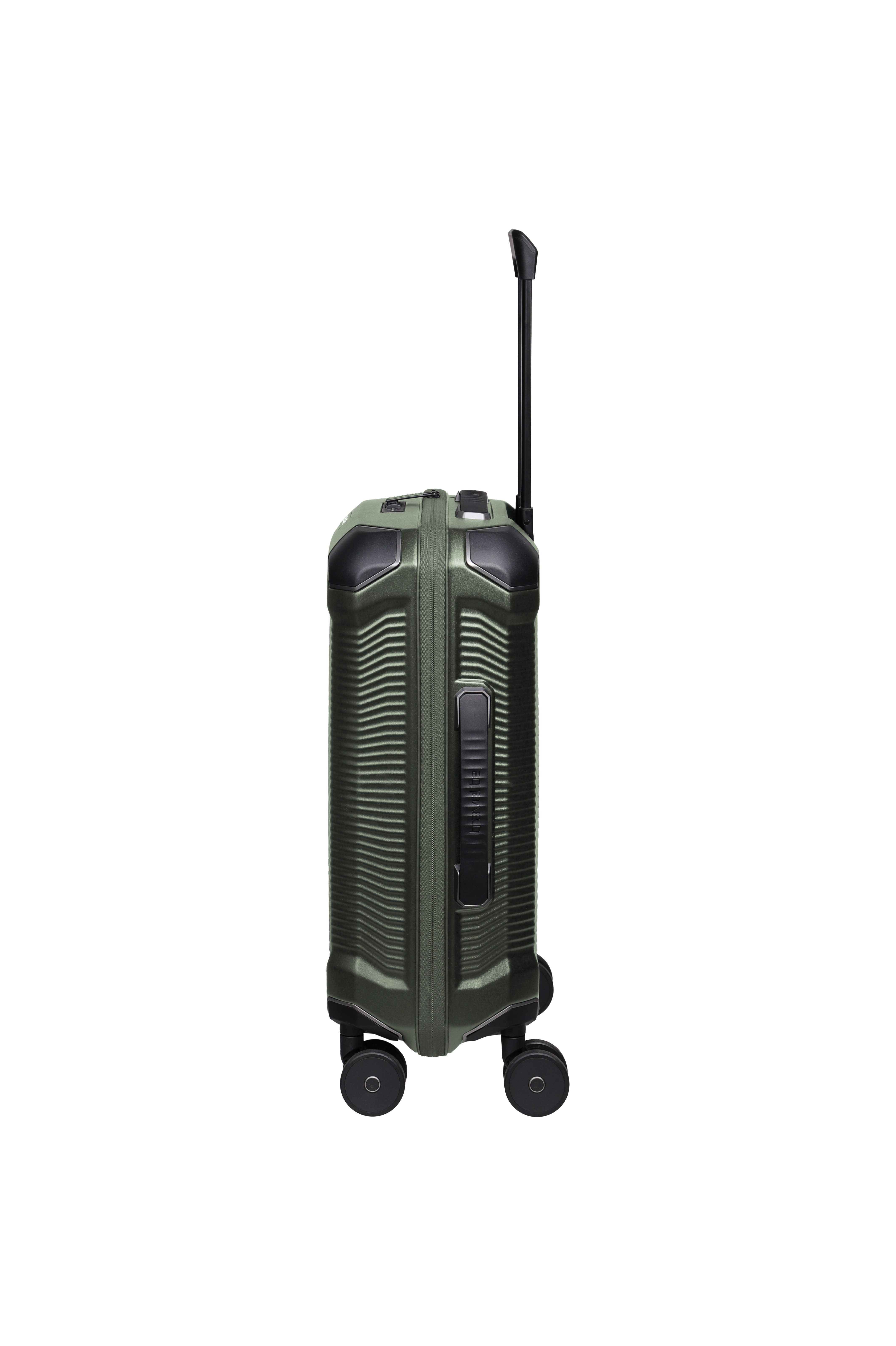 travelite Trolley MILLENNIUM Reisekoffer Hartschale, 4 Rollen, aus leichtem Polycarbonat mit stabiler Bauweise und Innenaufteilung
