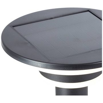 Brilliant LED Solarleuchte LED Außenstehleuchte mit Solar und