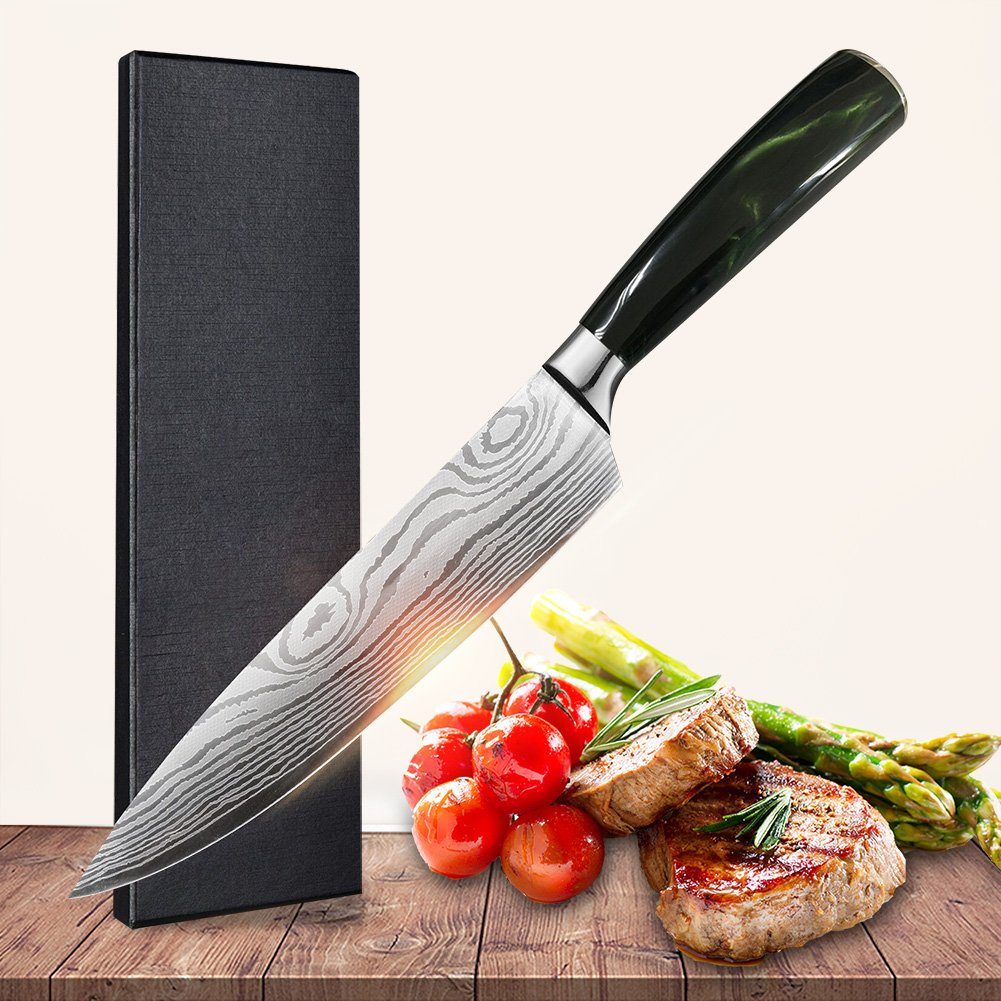 Home safety Kochmesser »Kochmesser mit Klingenlänge 20cm, Profi Küchenmesser  Messer Chefmesser Allzweckmesser«, aus Kohlenstoffstahl online kaufen | OTTO