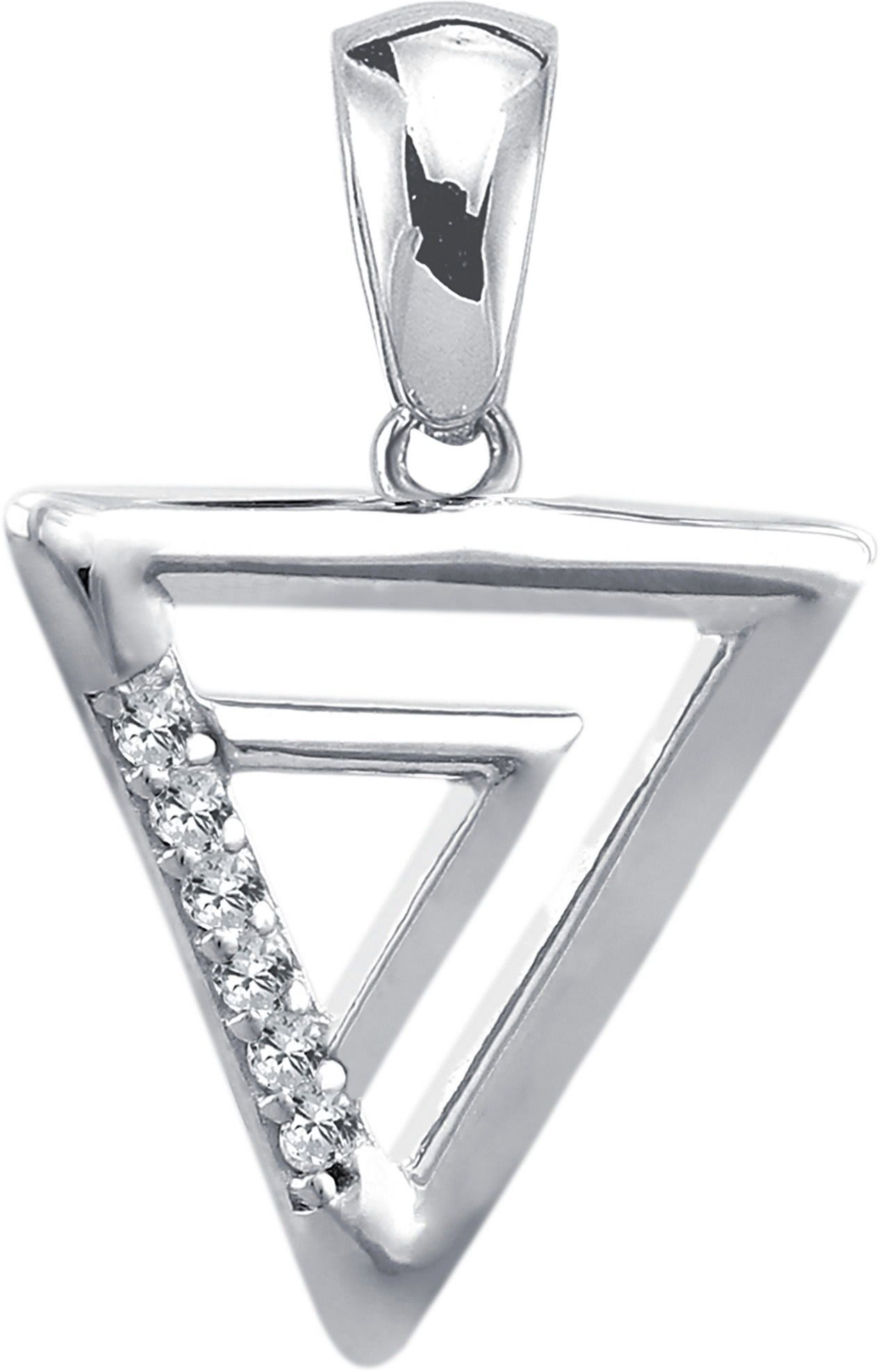 Kettenanhänger (Dreiecke) Silber, 925 Silber ca. Kettenanhänger Balia Sterling Balia Kettenanhänger 2,4cm, 925