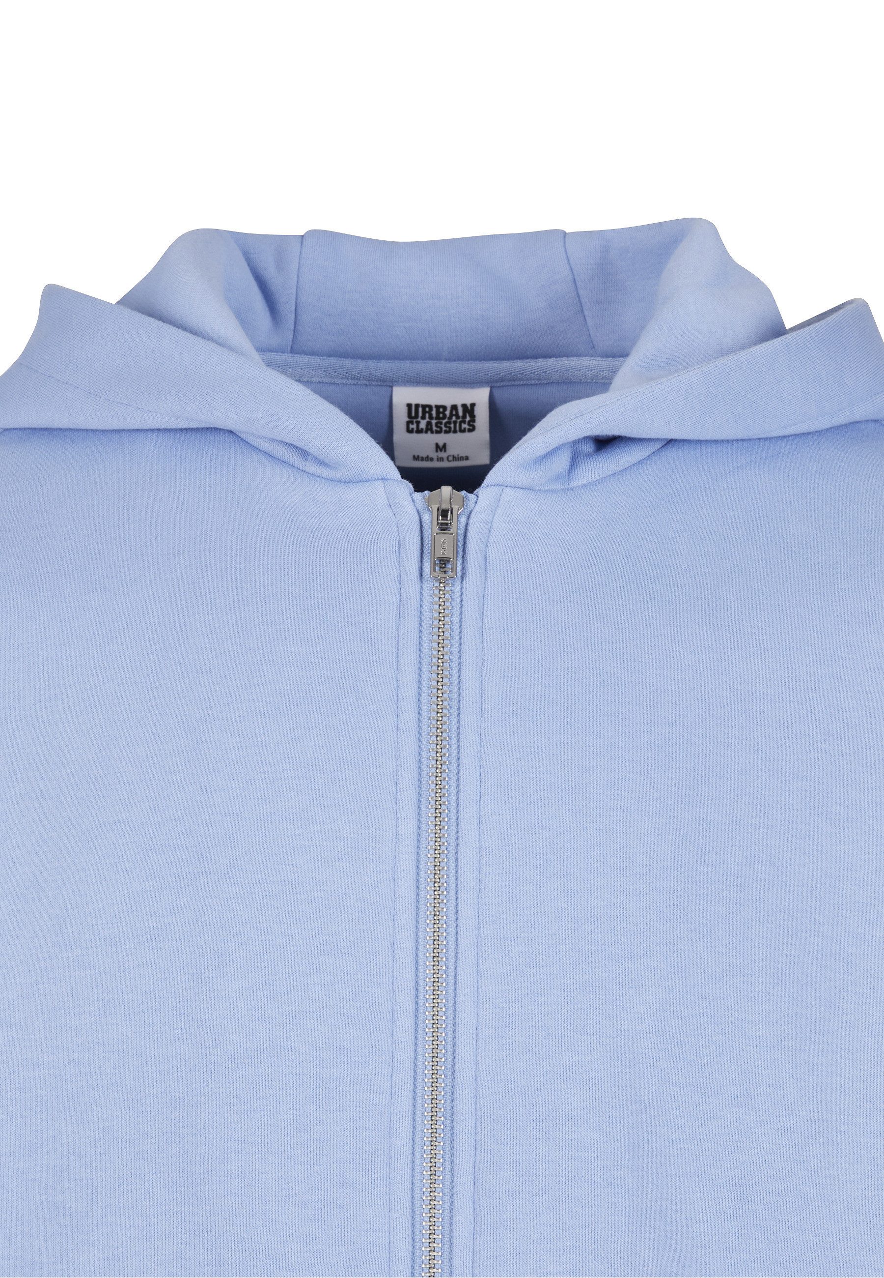 URBAN CLASSICS Strickpullover Urban Classics Fluffy Zip Cardigan (1-tlg)