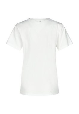 MARC AUREL T-Shirt mit Strass-Applikation
