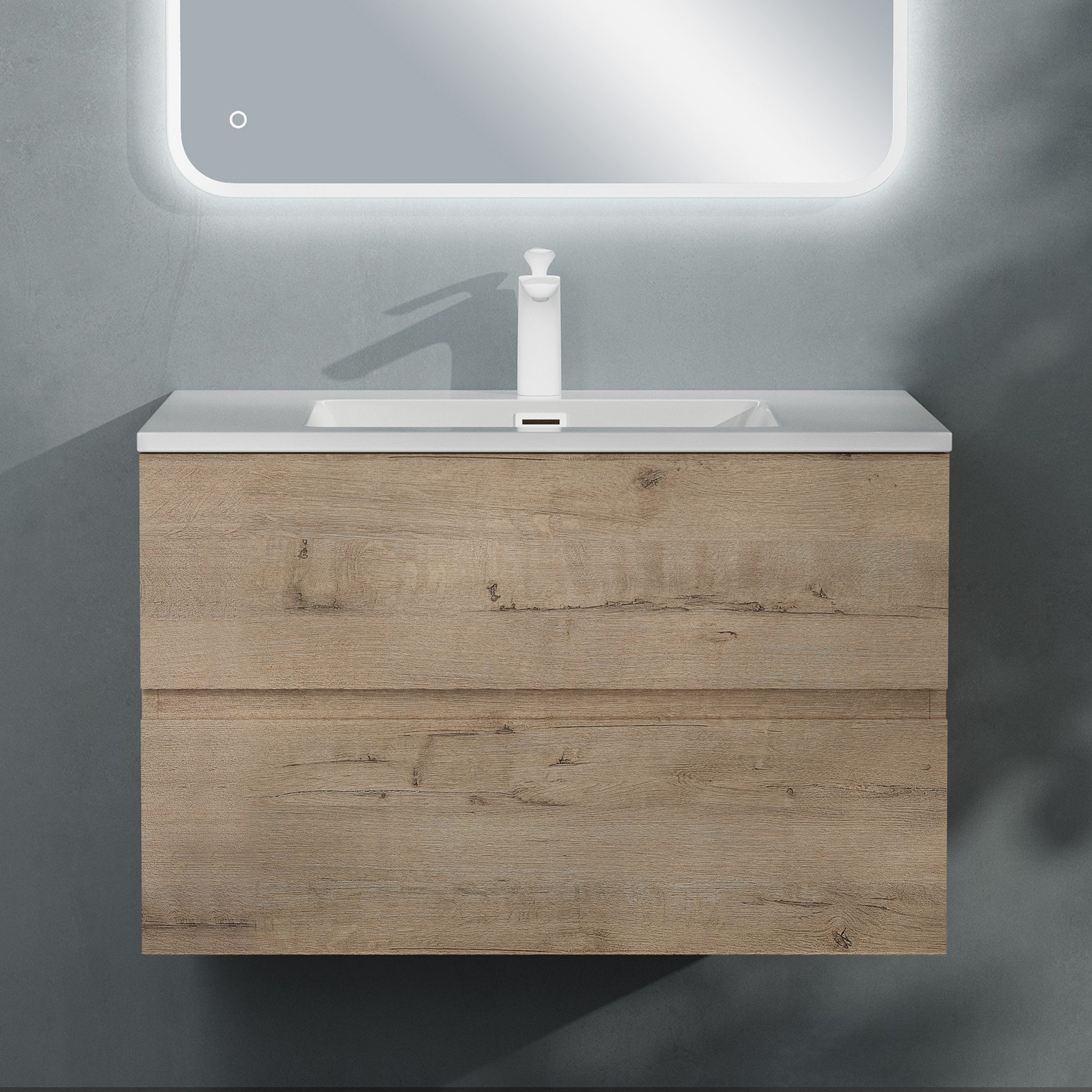 doporro Badmöbel-Set Badezimmermöbel Badezimmer Waschbecken Waschtisch günstig online kaufen