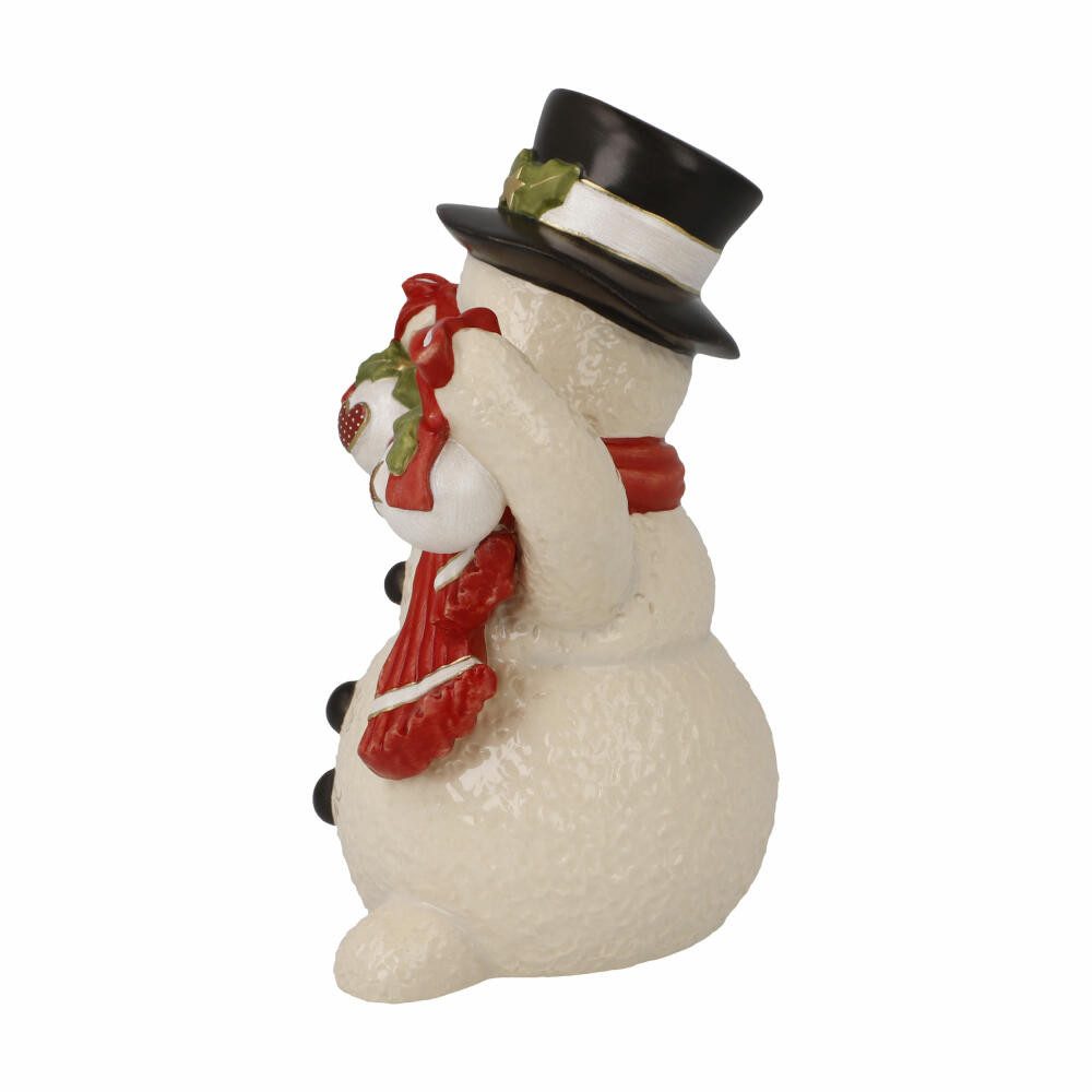 Goebel Schneemann Weihnachtlich geschmückt