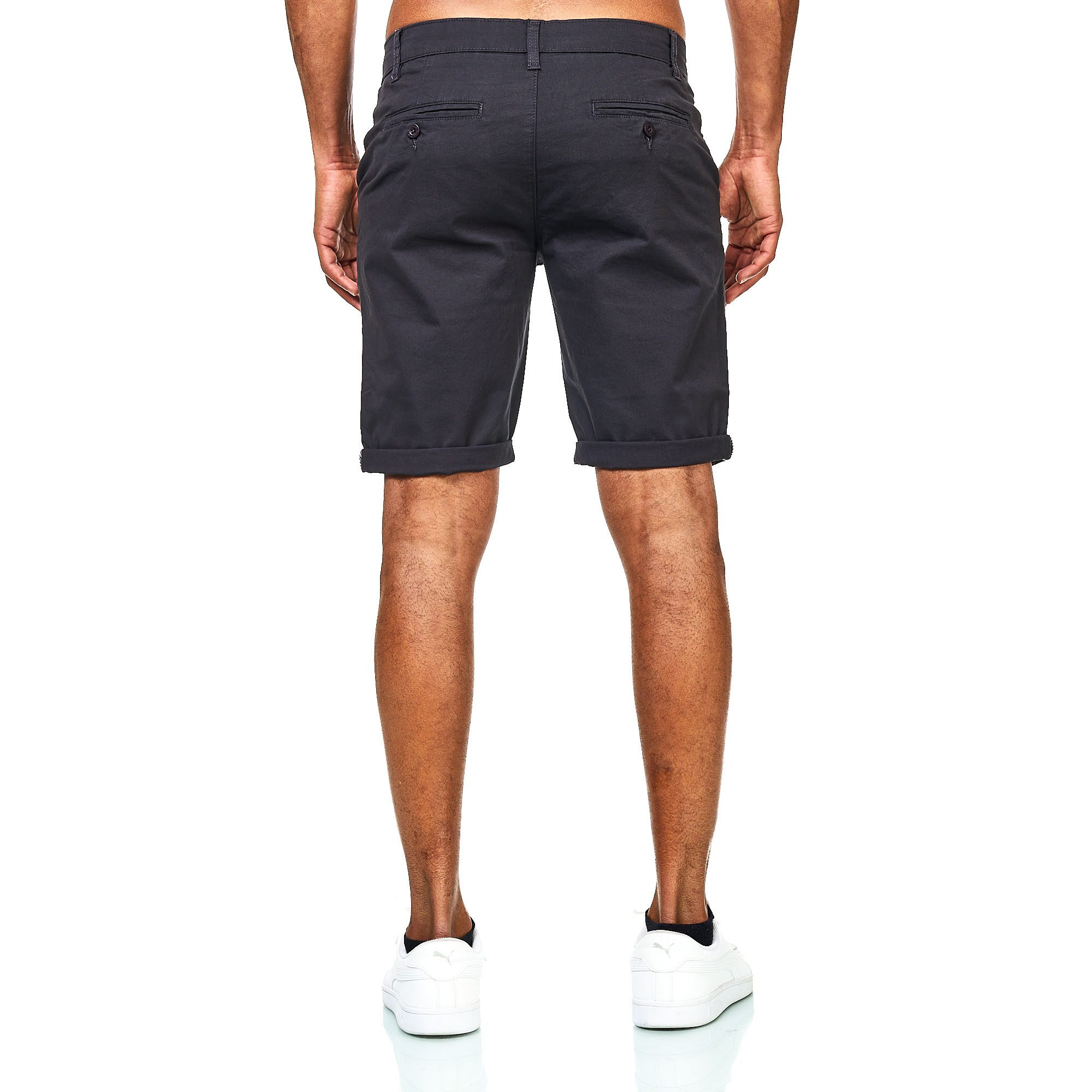 D'MARO Chinoshorts Kurze Hosen Herren - Shorts Männer - Sommer-Hose Elasthan, Bermuda, Casual