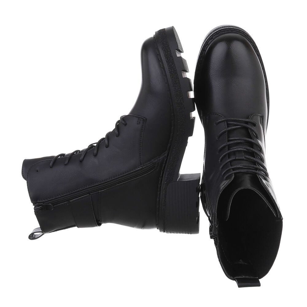 Ital-Design Damen Schnürschuhe Freizeit Schnürstiefelette (87531915) günstig online kaufen