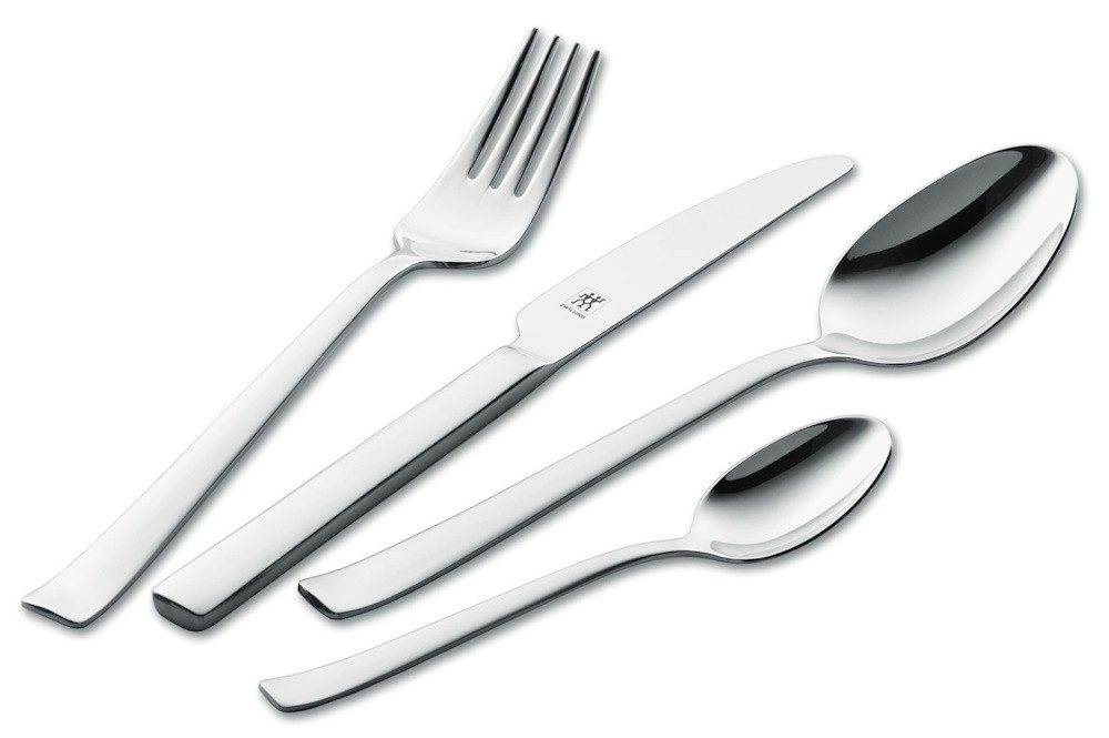 Zwilling Besteck-Set Cult matt (30-tlg), 6 Personen, Edelstahl rostfrei 18/10 mattiert