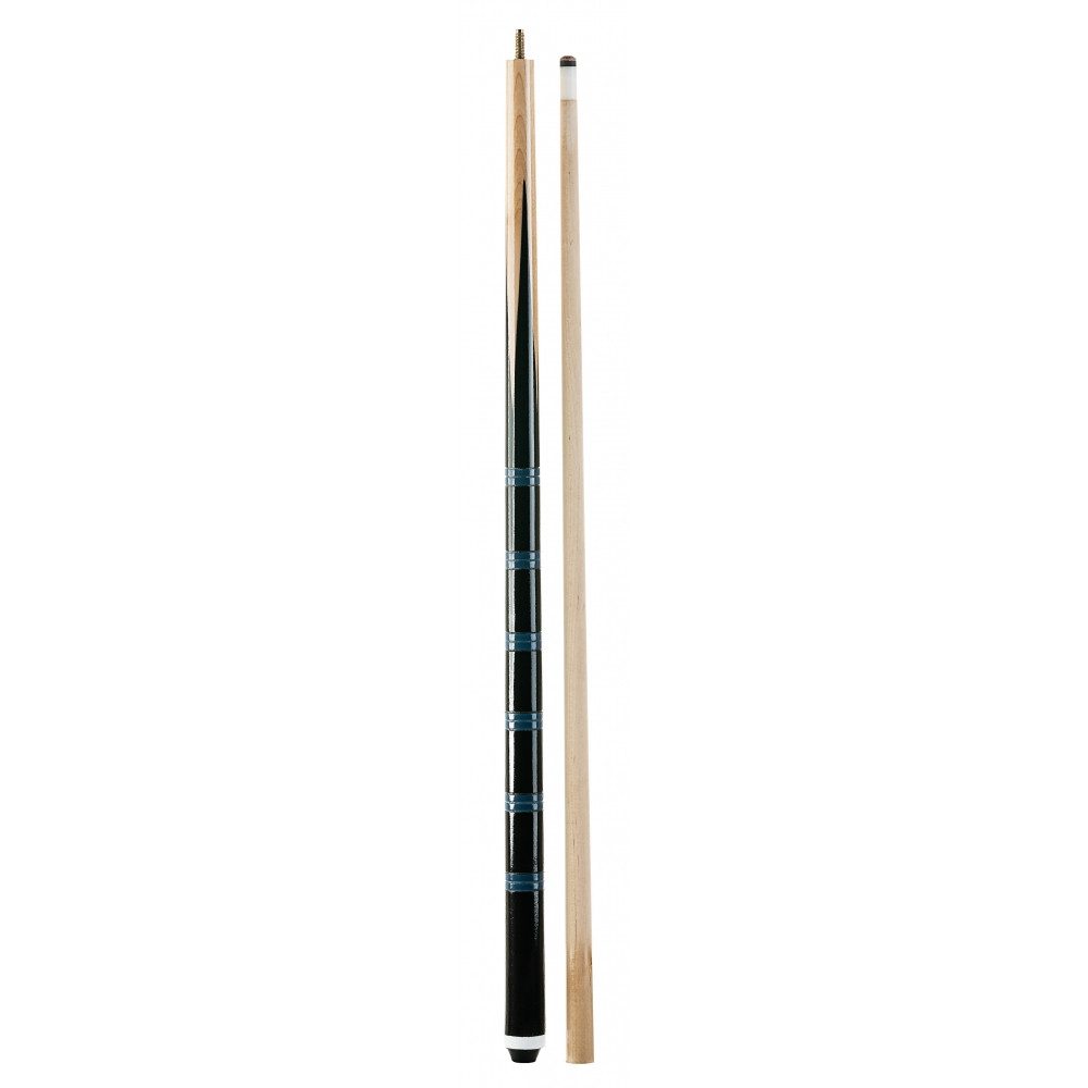 Billardqueue 1108.01 Queue 2-tlg. Eco 140cm Poolqueue mit Schraubleder Blau