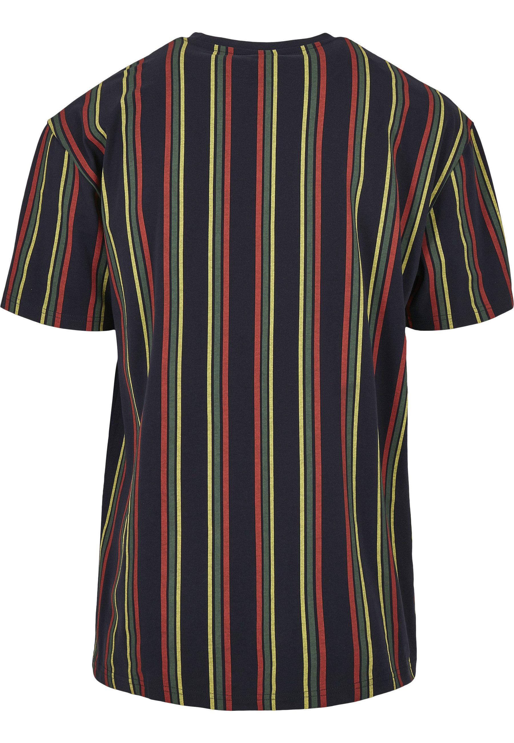 URBAN CLASSICS T-Shirt Urban Classics Herren Printed Oversized Retro Stripe Tee (1-tlg)