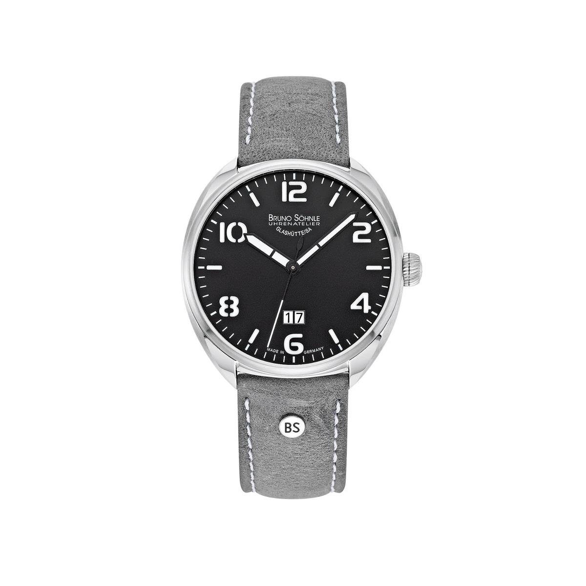 BRUNO SÖHNLE Quarzuhr Bruno Söhnle Glashütte Herren Uhr 17-13209-763 La Spezia ll Quarz, (1-tlg)