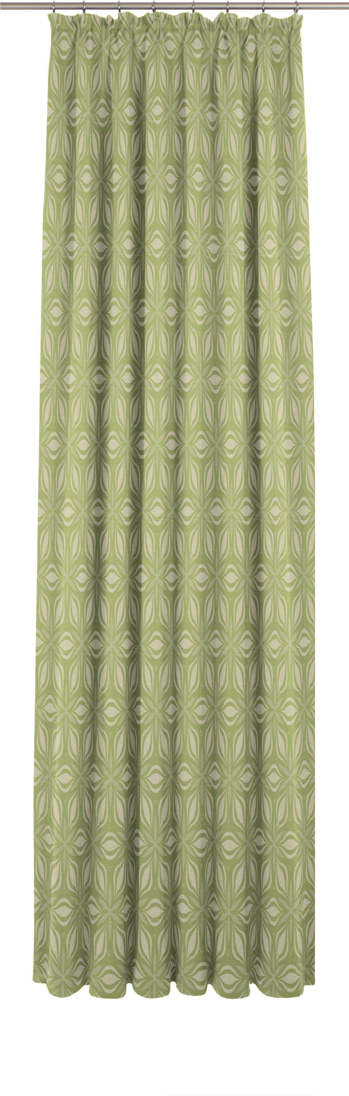 Adam Vorhang Retro Floret, Kräuselband (1 günstig online kaufen