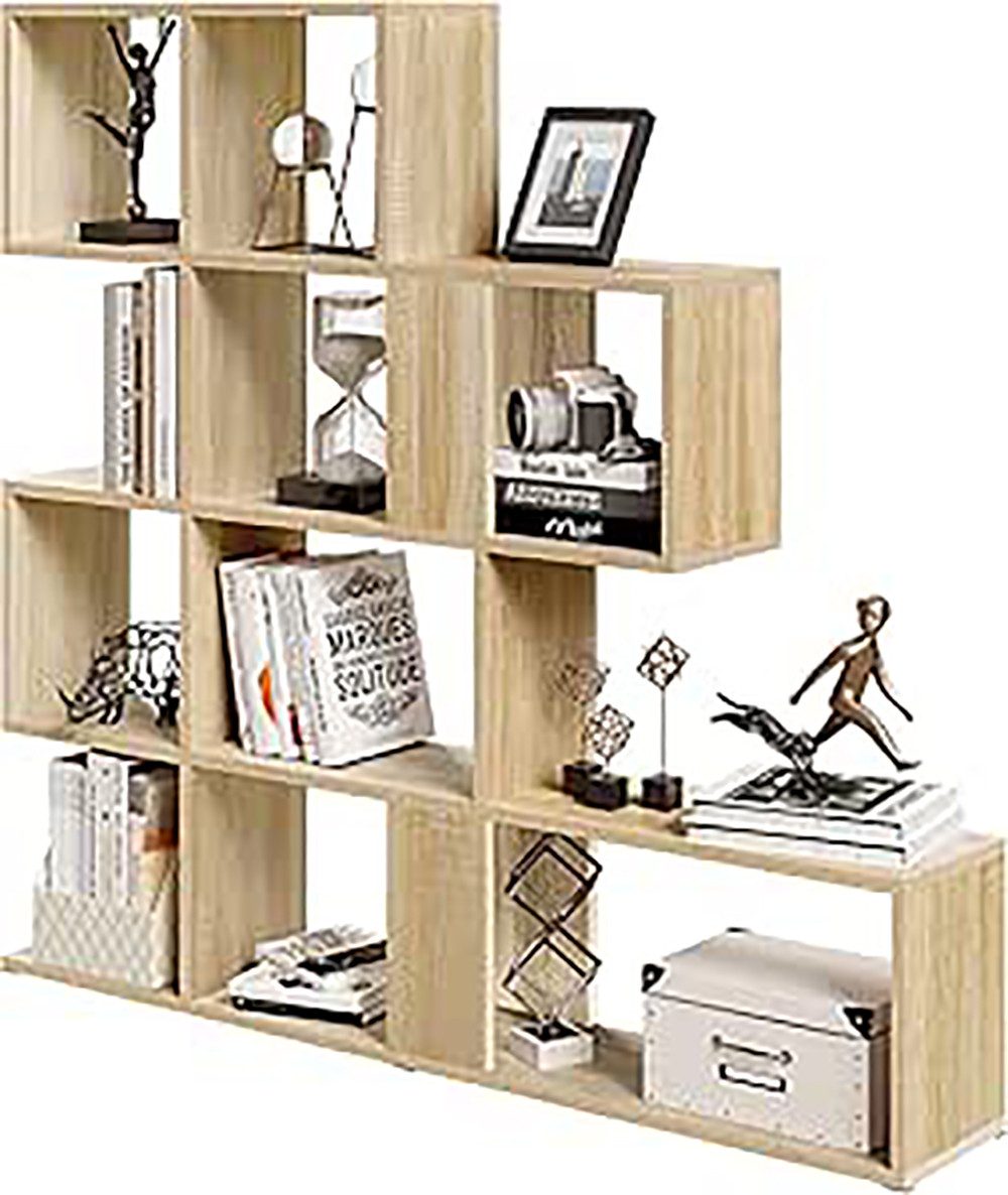 EUGAD Bücherregal, 1-tlg., 4 Ebenen, mit günstig online kaufen
