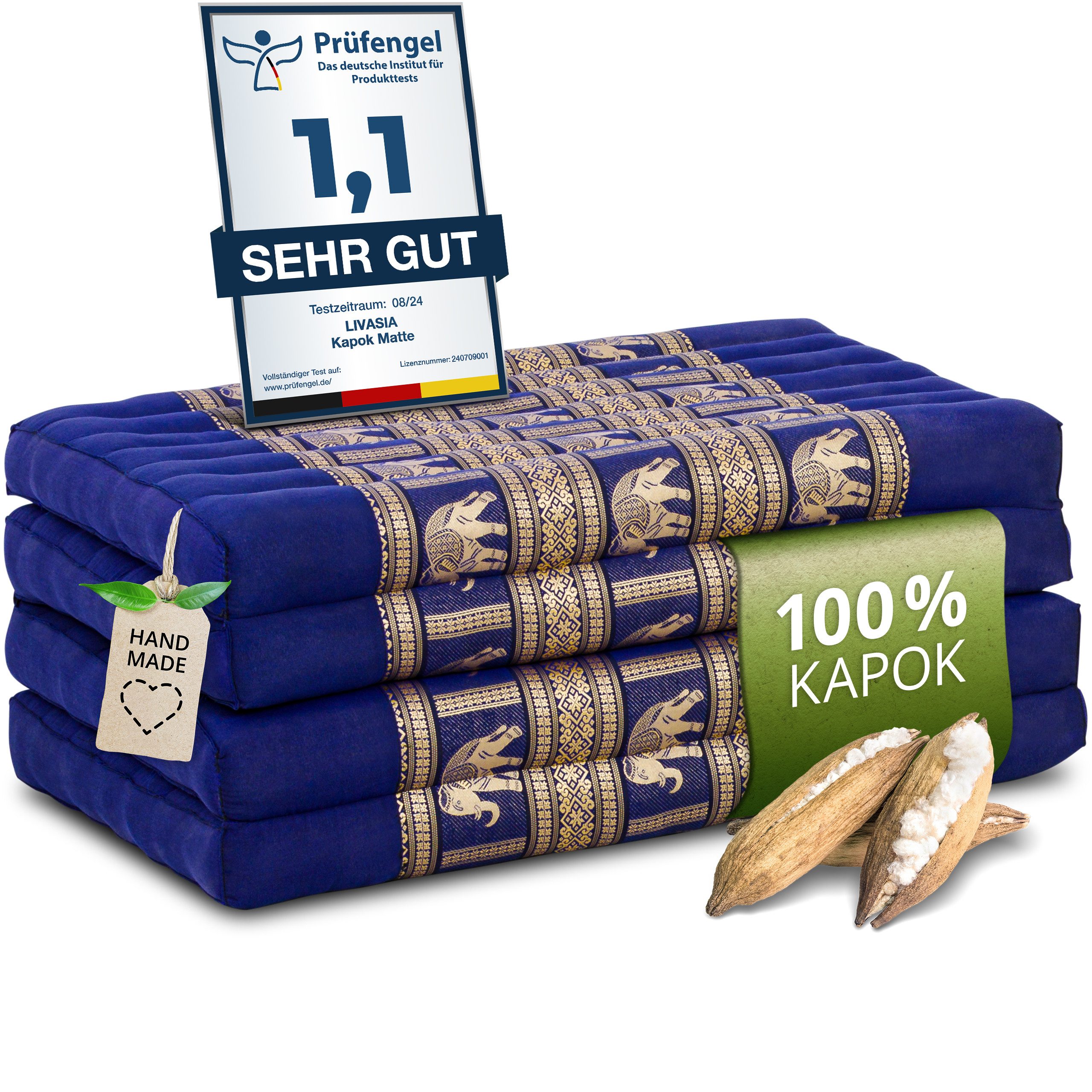 Klappmatratze Klappmatratze 80 cm (Deluxe) vegan und günstig online kaufen