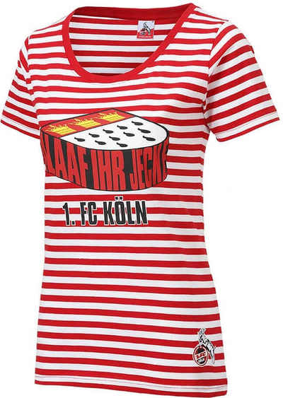 1. FC Köln T-Shirt T-Shirt Alaaf Rut/Wieß
