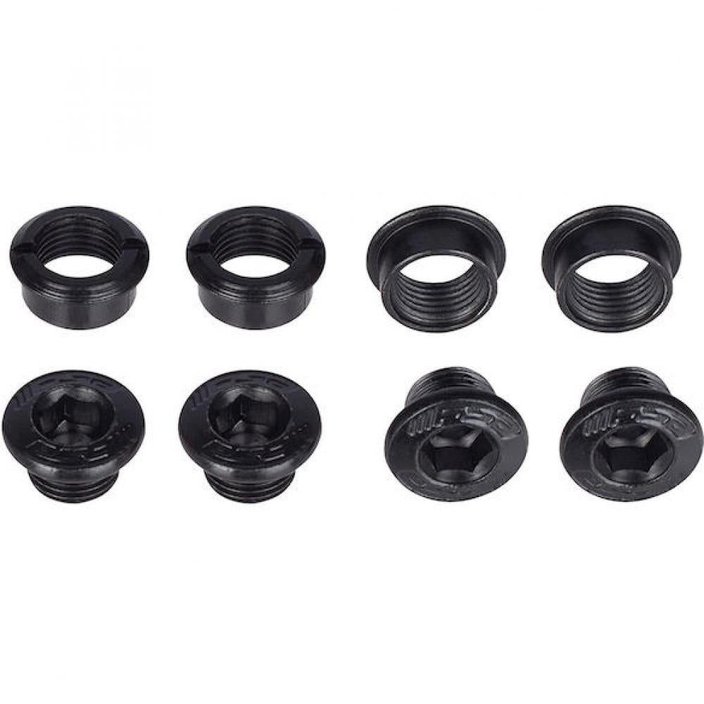 FSA Fahrradketten FSA Kettenblattschrauben E-Bike Edelstahl 5 g Schwarz - 1-fach & 2-fac