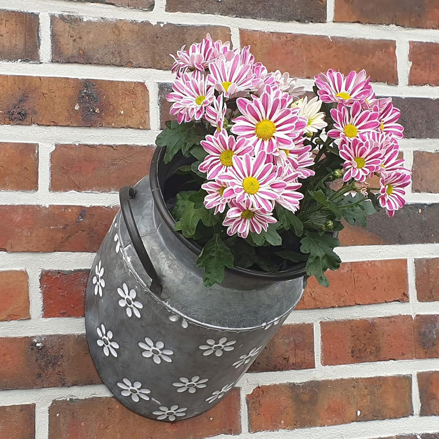 Fachhandel Plus Blumentopf Wand Blumentopf Metall, günstig online kaufen