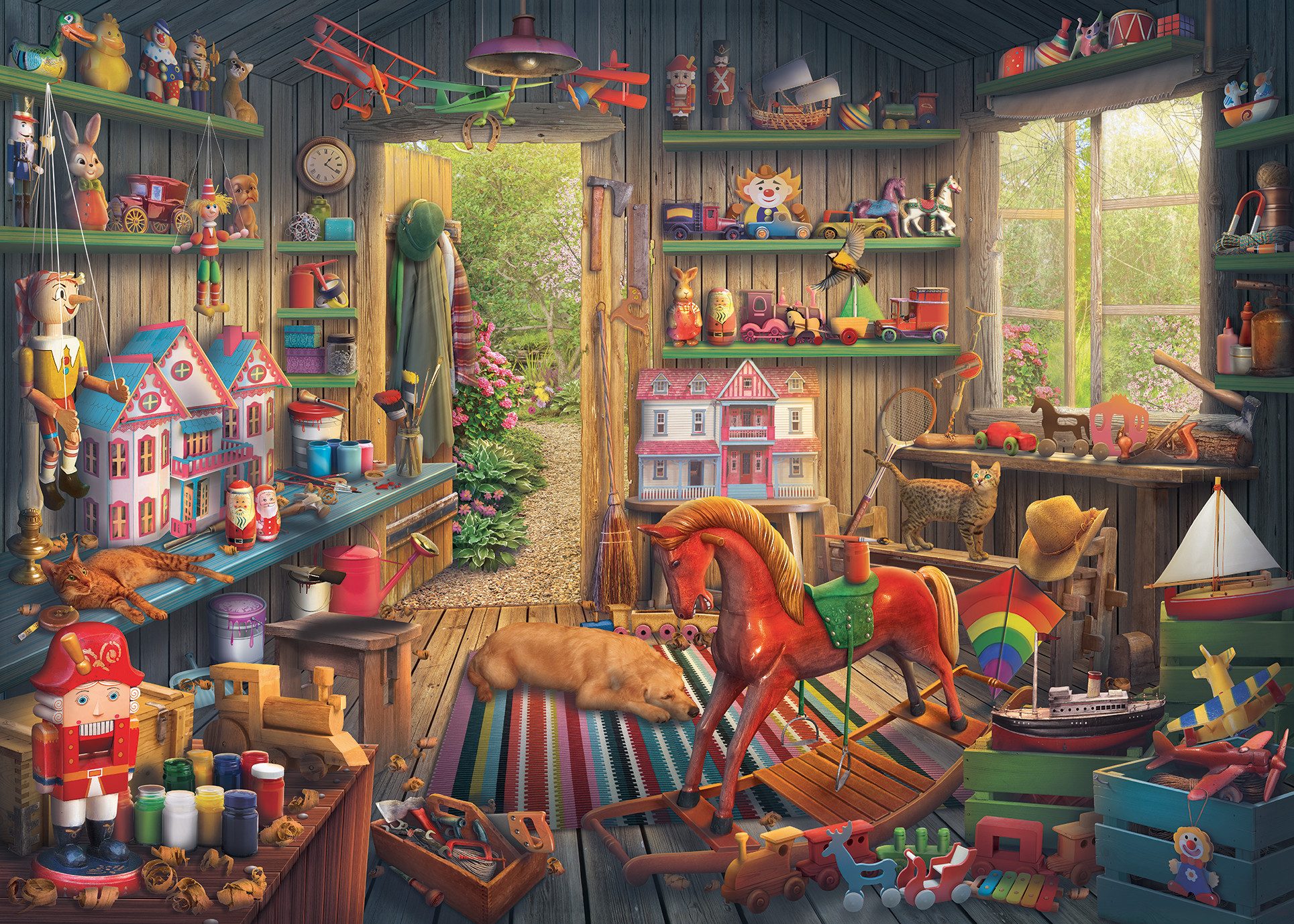 Ravensburger Puzzle Spielzeug von damals, 1000 günstig online kaufen