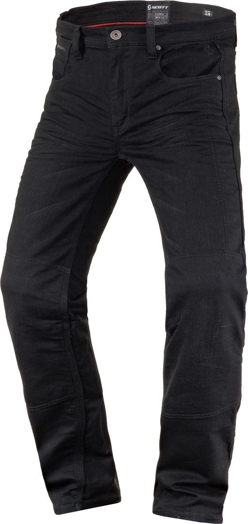 Scott Motorradhose Denim Stretch Motorrad Jeans Knieprotektoren enthalten