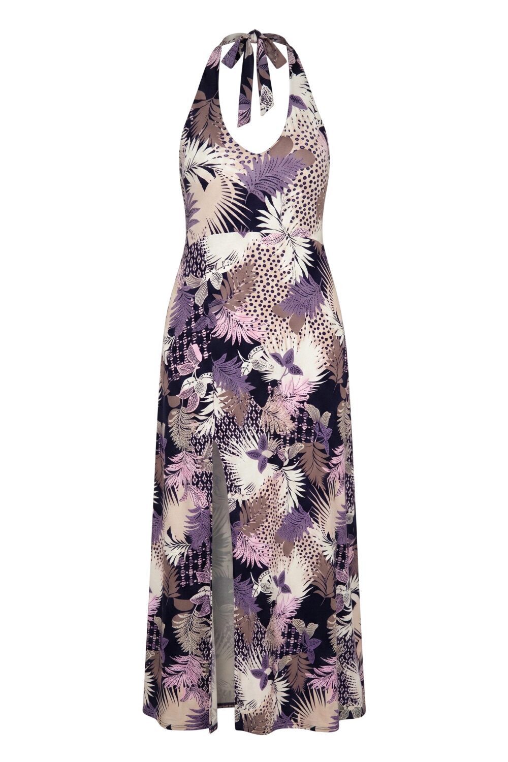 Shape of You Maxikleid Halter Neck Split Maxi Kleid