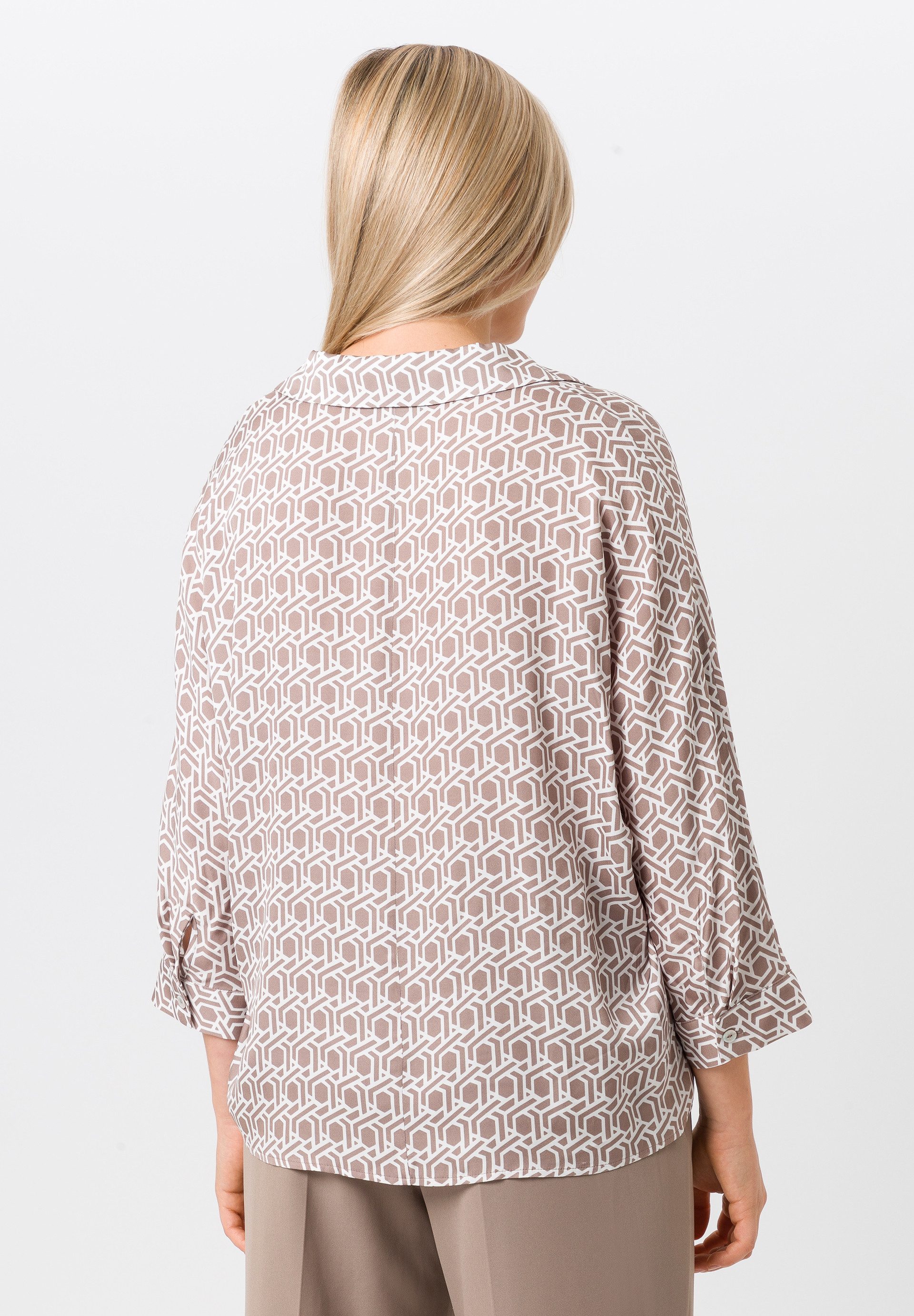 TUZZI Klassische Bluse mit grafischem Muster