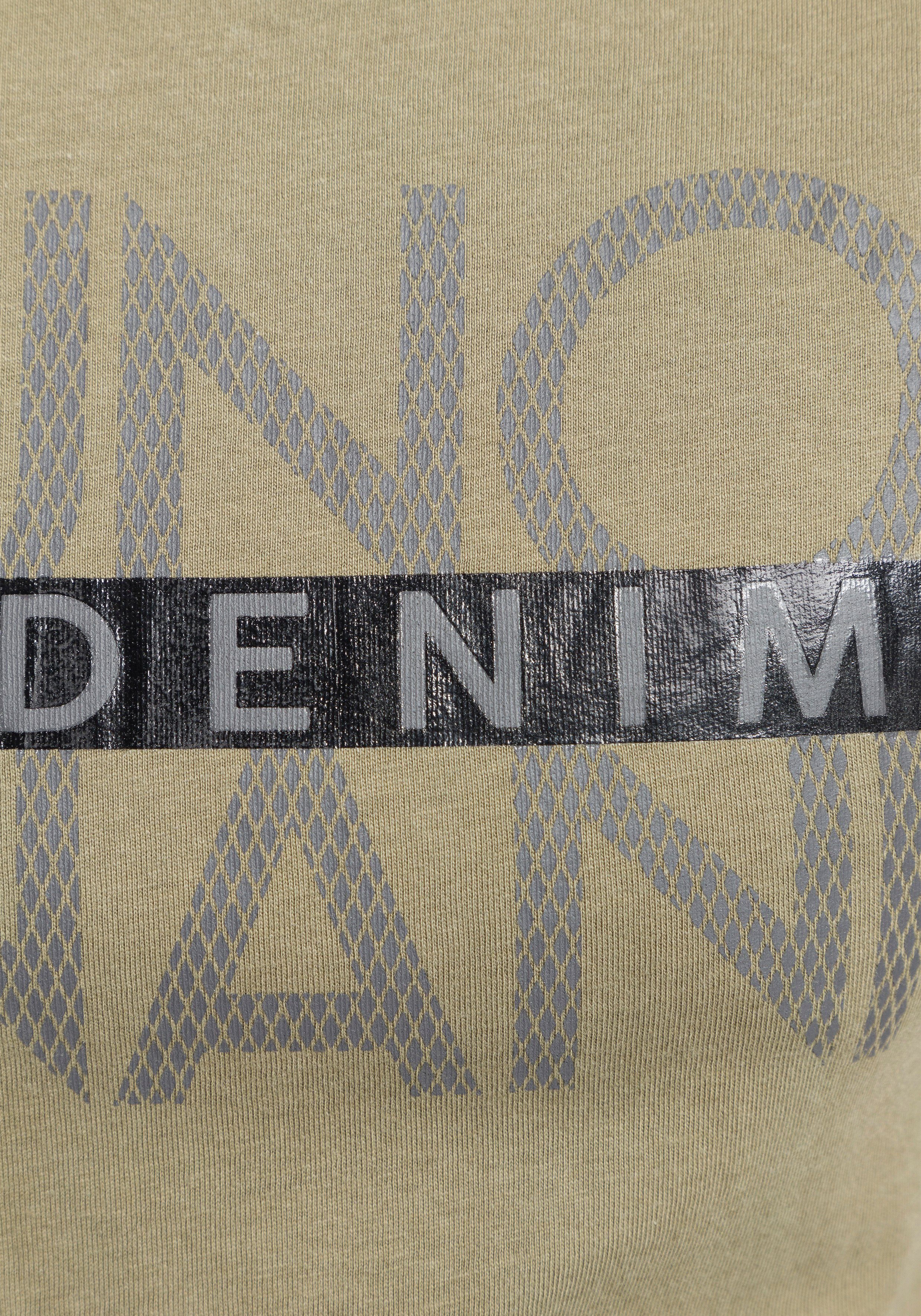 Bruno Banani T-Shirt kurzärmelig, schmal geschnitten, bedruckt, aus Baumwolle – Bild 5 von 5