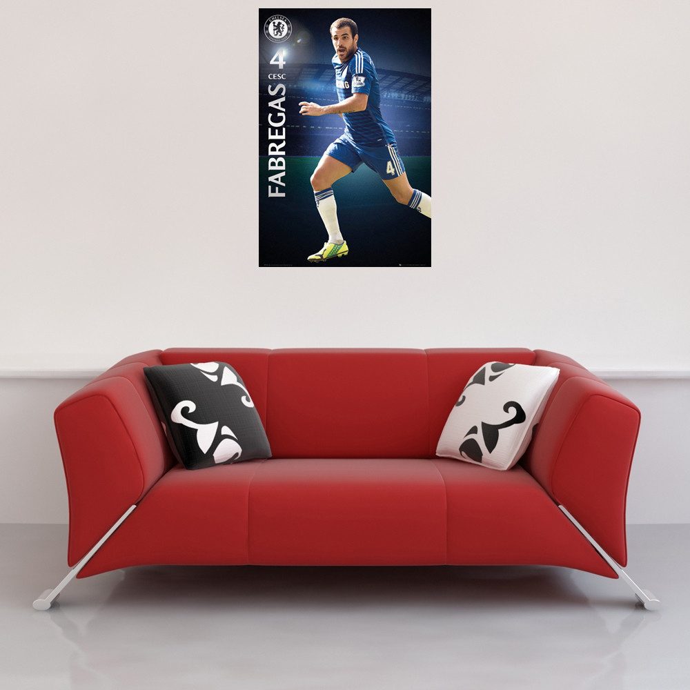 Poster Fußball - Poster - Chelsea - Fabregas 14/15