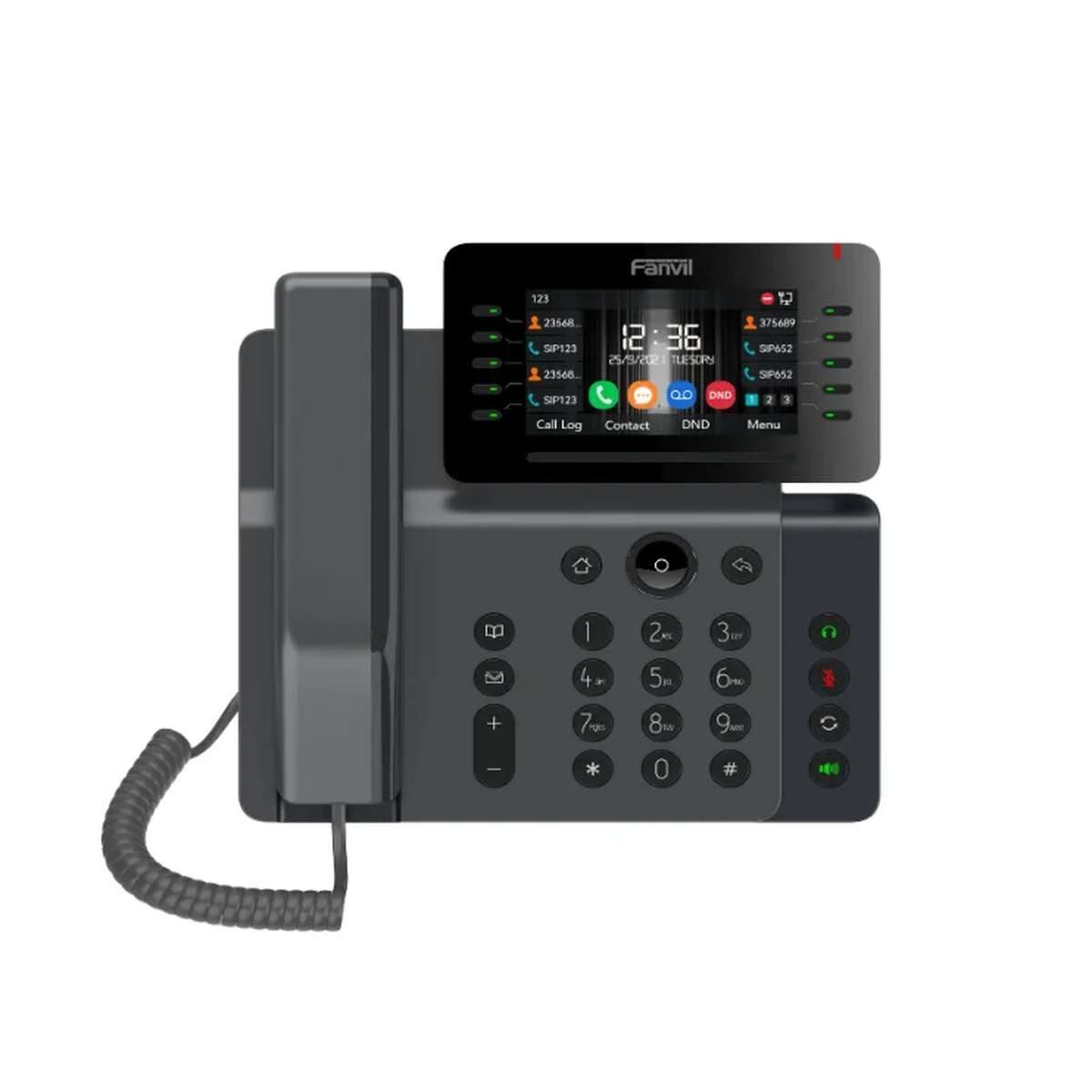 Fanvil Fanvil V65 IP-Telefon Schwarz 20 Zeilen LCD WLAN Kabelgebundenes Telefon